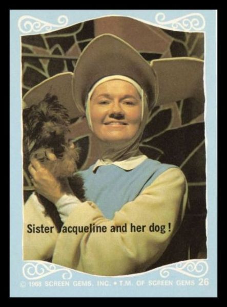 26 Sister Jacqueline and her Dog